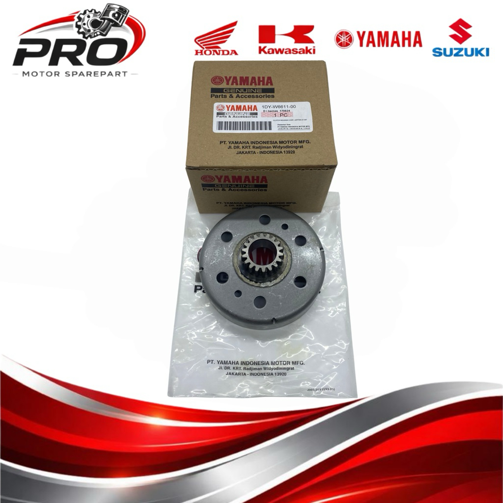 GIGI GENDENG JUPITER Z1 INJEKSI RUMAH KOPLING ASSY JUPITER Z 1 ORIGINAL ASLI YAMAHA YGP 1DY-E6150-00