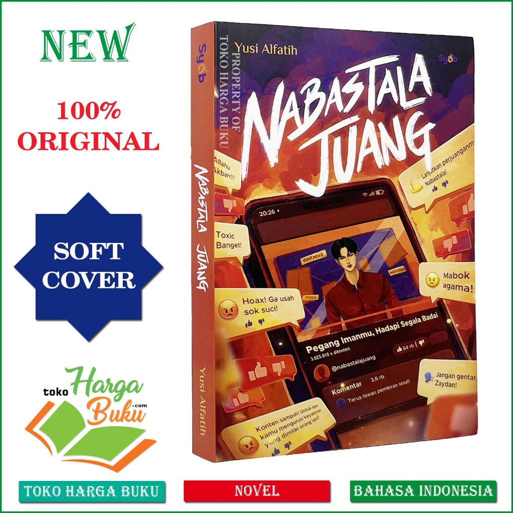 Foto Novel Nabastala Juang ORIGINAL Buku Cerita Perlawanan Ideologi dan Keimanan Kisah Romance & Keluarga GIP - Gema Insani Press