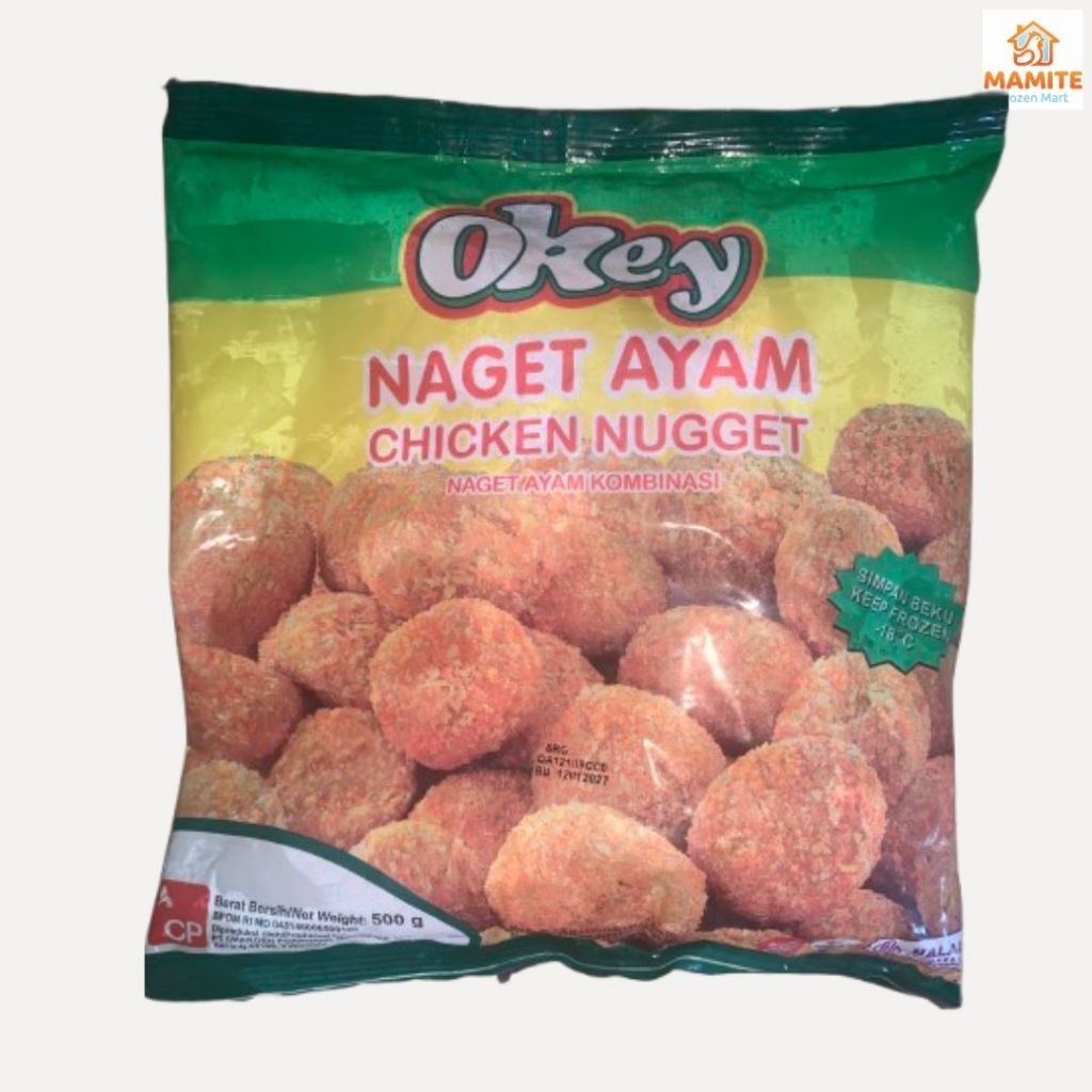 Okey Nugget Ayam 500gr