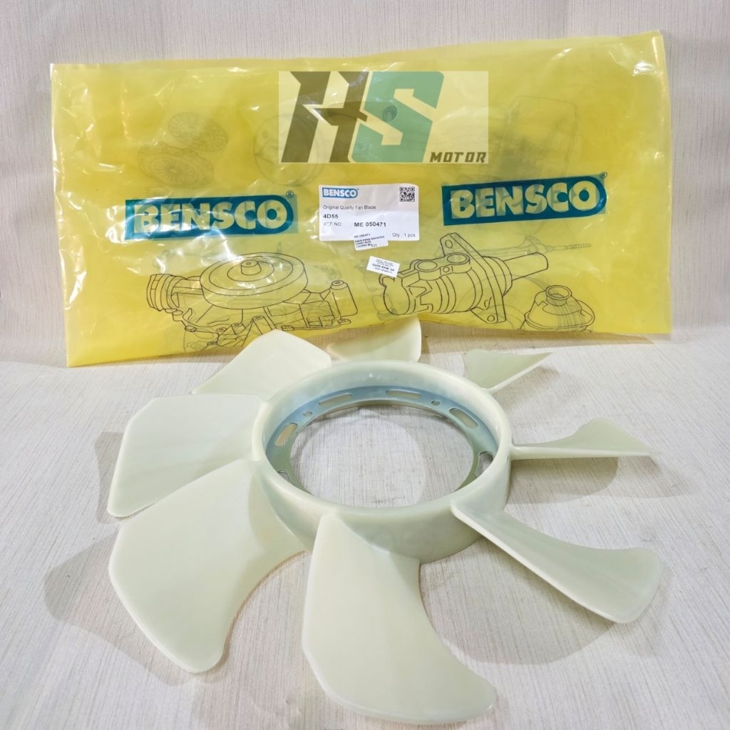 DAUN KIPAS RADIATOR COOLING FAN BLADE 8 DAUN MOBIL MITSUBISHI L300 DIESEL L038 L039 4D55 MB050471 / 