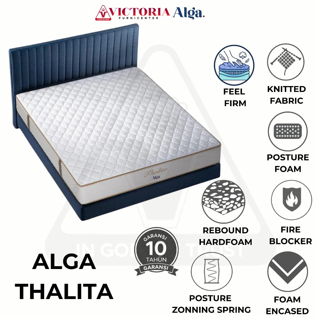 Alga Thalita 200 x 200 200x200 Kasur Saja Mattres Only