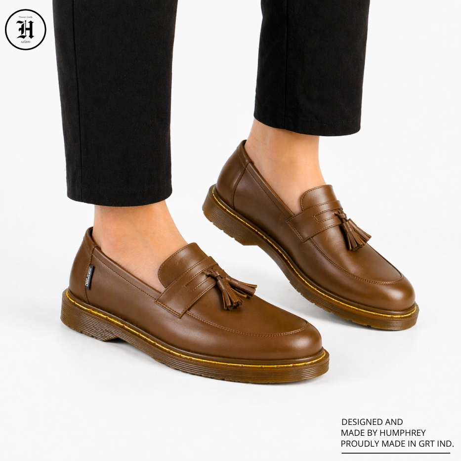 Sepatu Slip On Loafers Kulit Sapi Asli Garut/Sepatu Kulit Pria Formal Premium/Sepatu Pria/Sepatu Kul