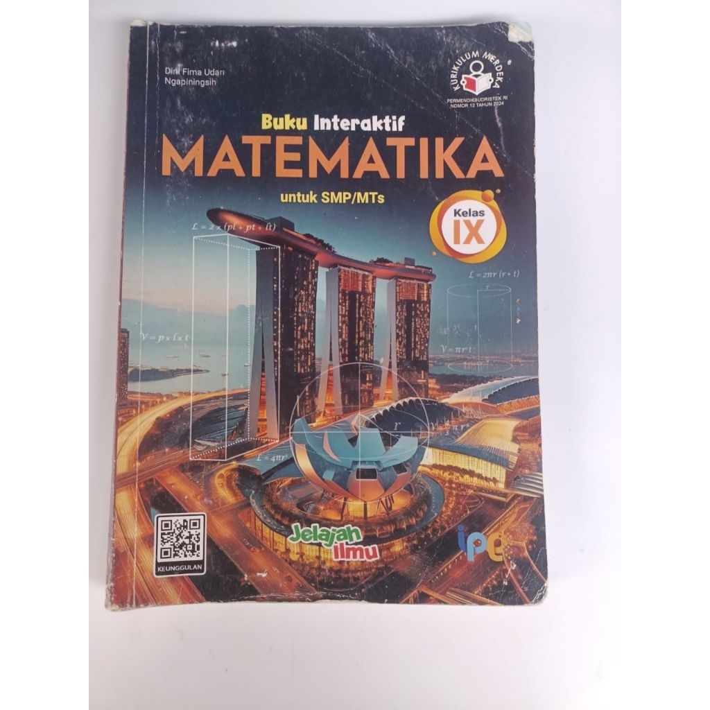 buku interaktif matematika kelas 9 SMP penerbit jelajah ilmu kurikulum merdeka