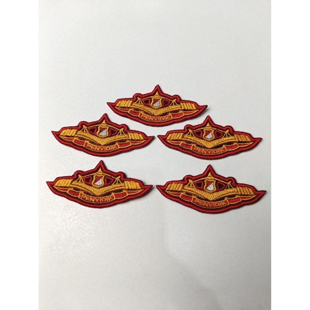 PIN BORDIR PENYIDIK PPNS / WING PENYIDIK PPNS / BORDIR TIMBUL MOTIF ELEGAN PREMIUM