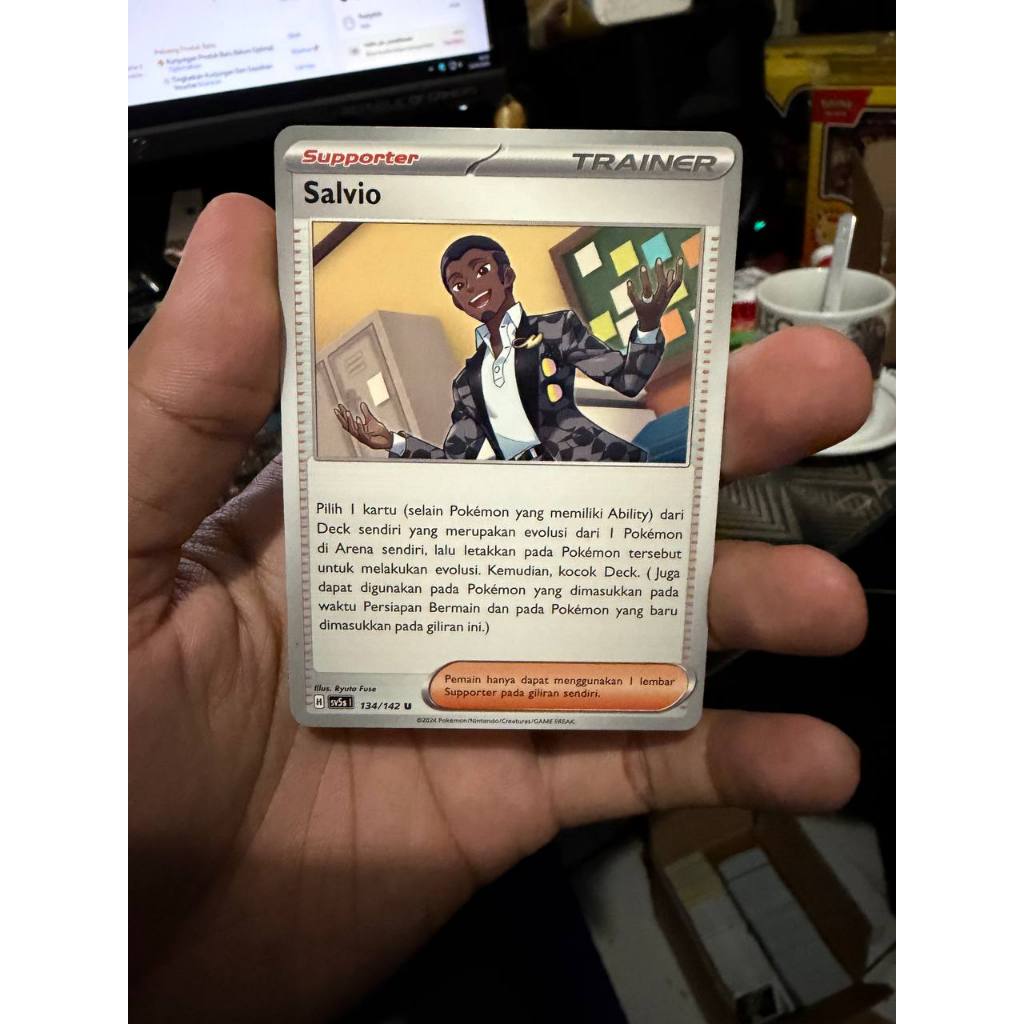 Salvio pokemon card