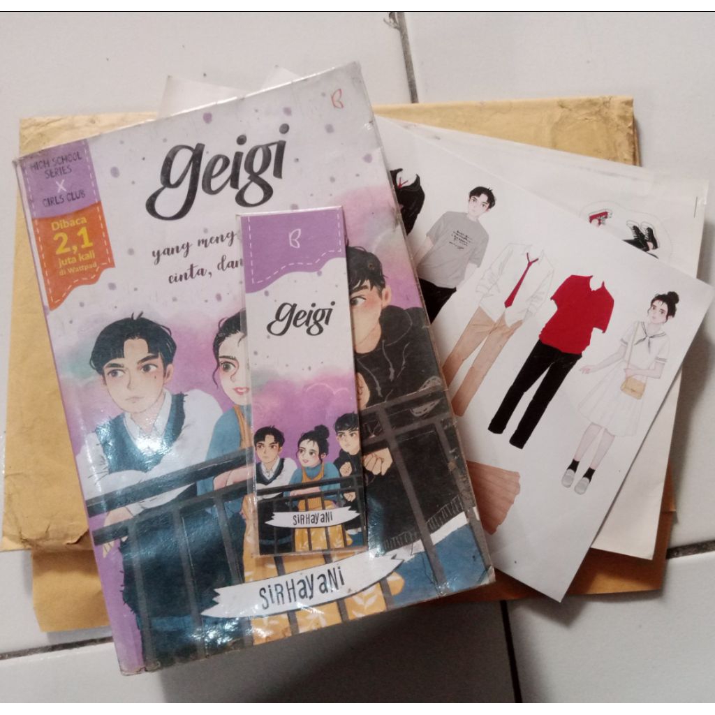 (Preloved) Novel Geigi