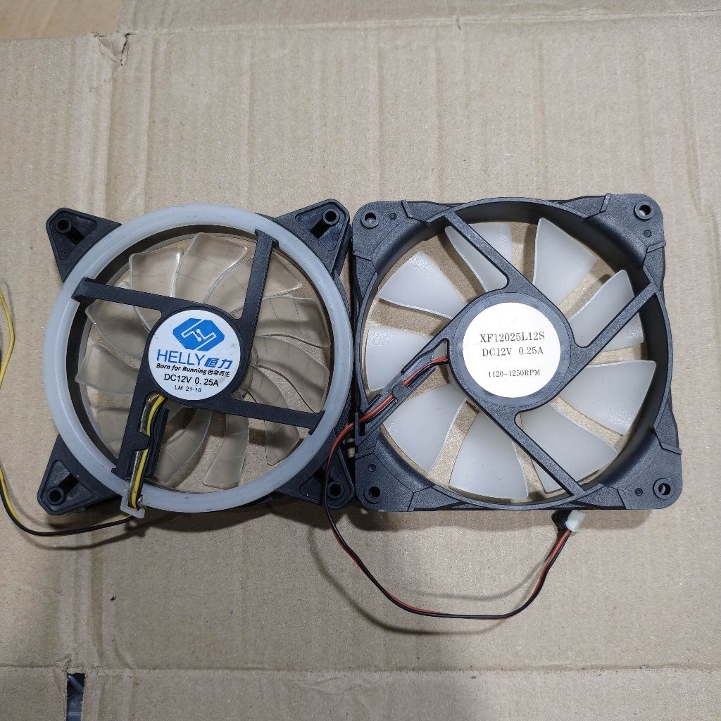 Fan Kipas High Speed 12×12cm bekas pc 12v