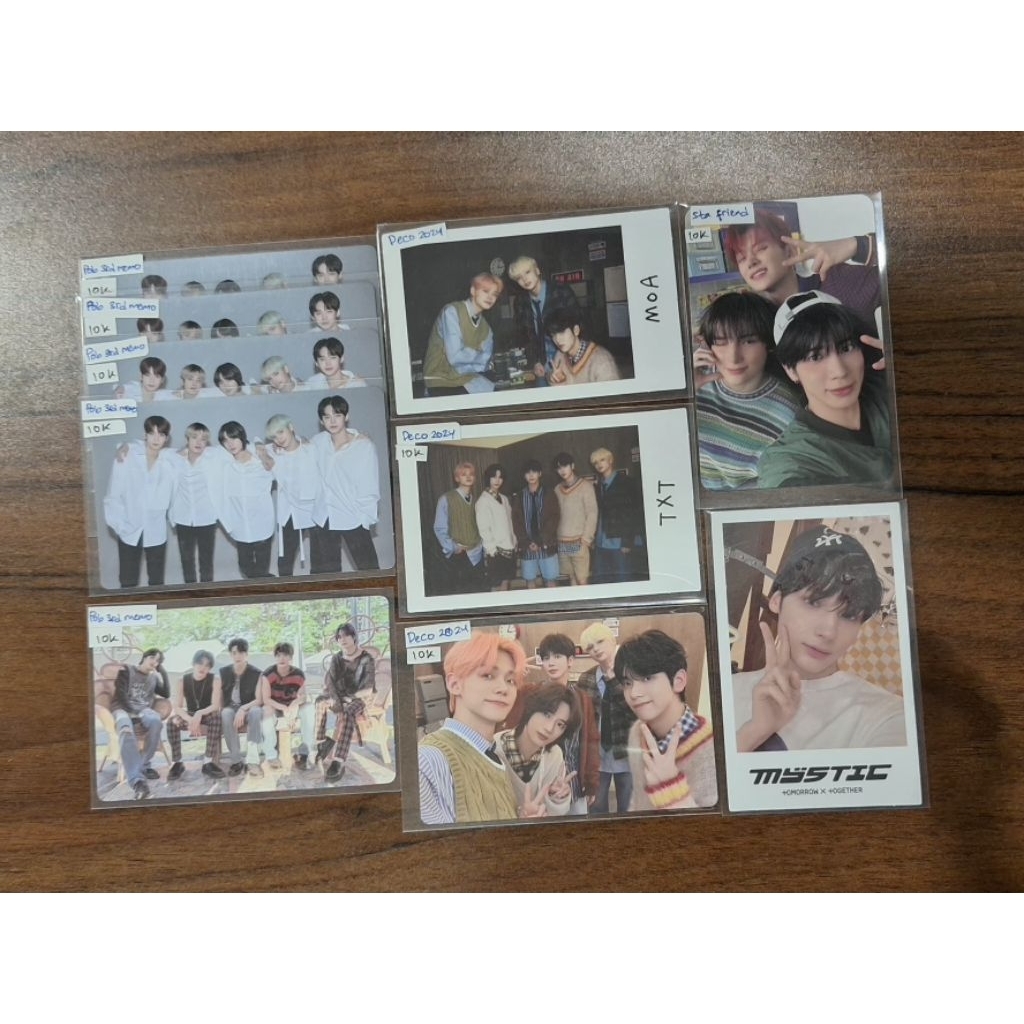 OFFICIAL POB PC MEMORIES SEASON GREETING MESSAGE BOOK TXT