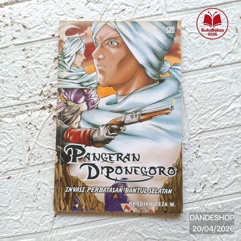 Pangeran Diponegoro Invasi Perbatasan Bantul Selatan - Komik oleh Hardian Reza W