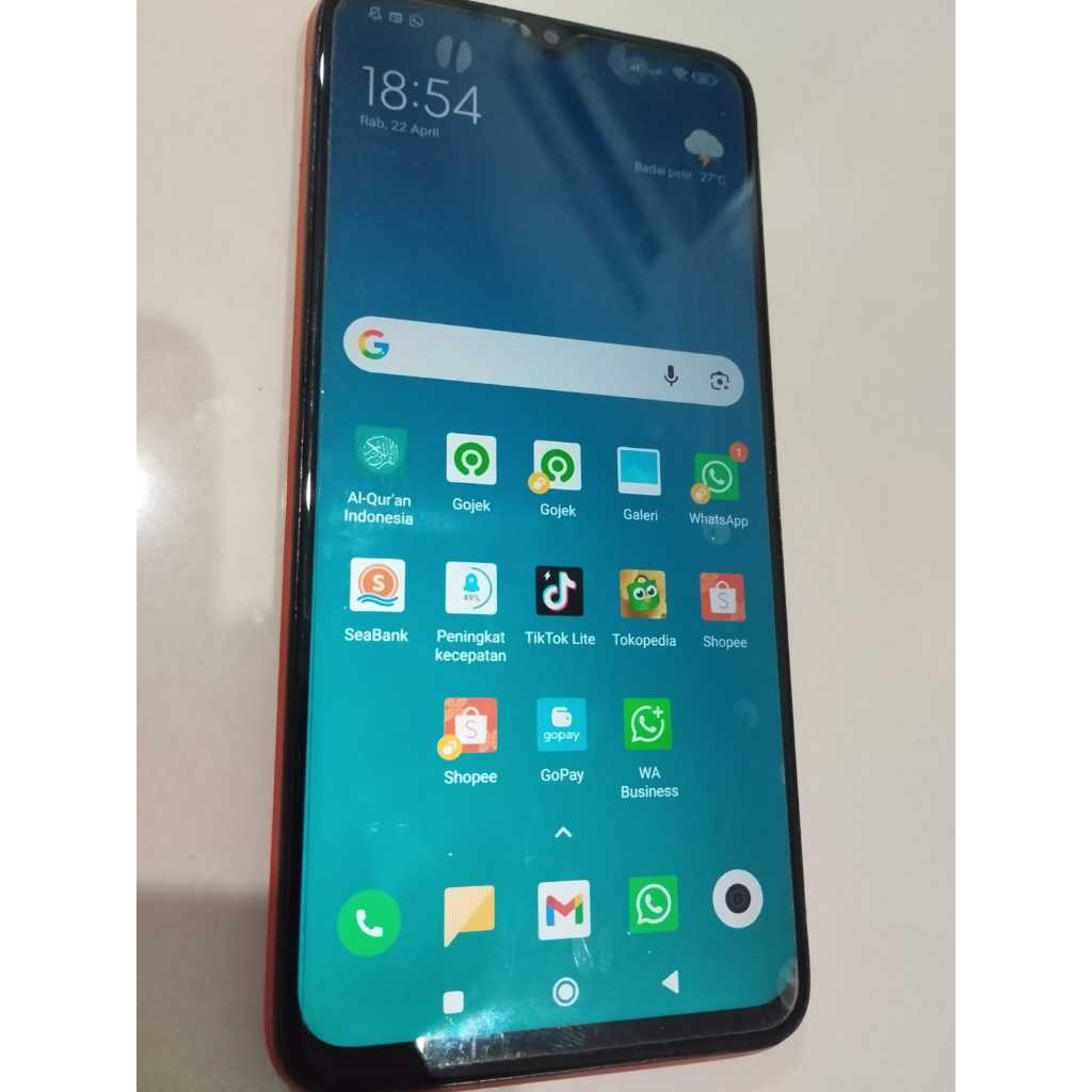 hp xiaomi redmi 9T ram 6/128 bekas second murah handphone seken