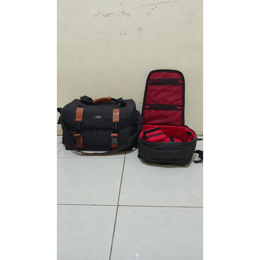 TAS CAMCORDER & TAS RANSEL KAMERA SECOND PRELOVED
