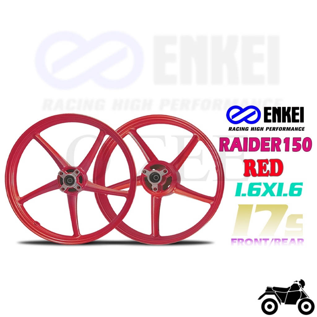 ENKEI velg racing sp 522 for suzuki satria Fu fu150 uk160/160x17 warna putih