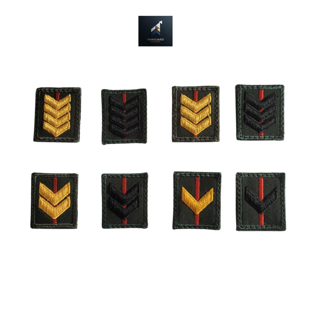 Pangkat Topi Pet PDH | Pangkat Topi Pet PDL | Pangkat Topi Pet TNI AD | Pangkat Topi Pet Sersan PDL 