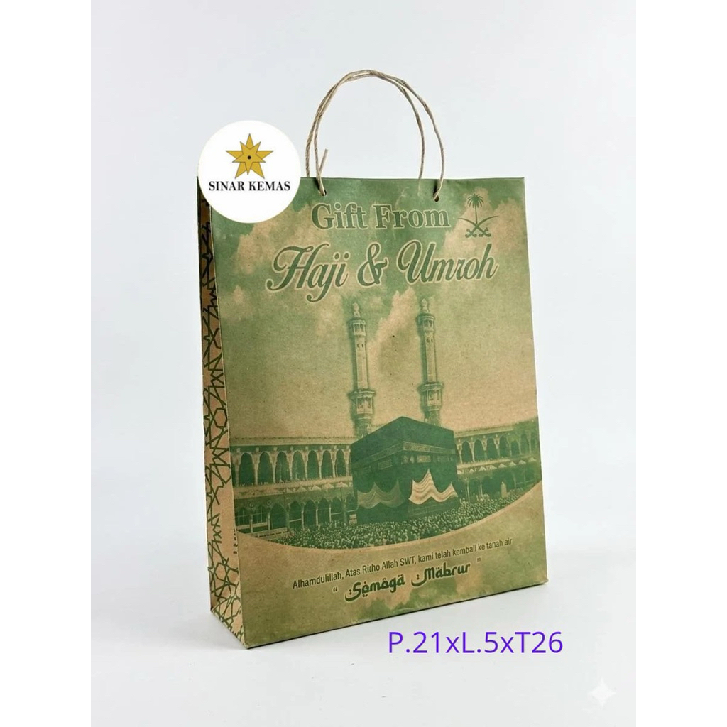 Paper Bag Oleh2 Haji