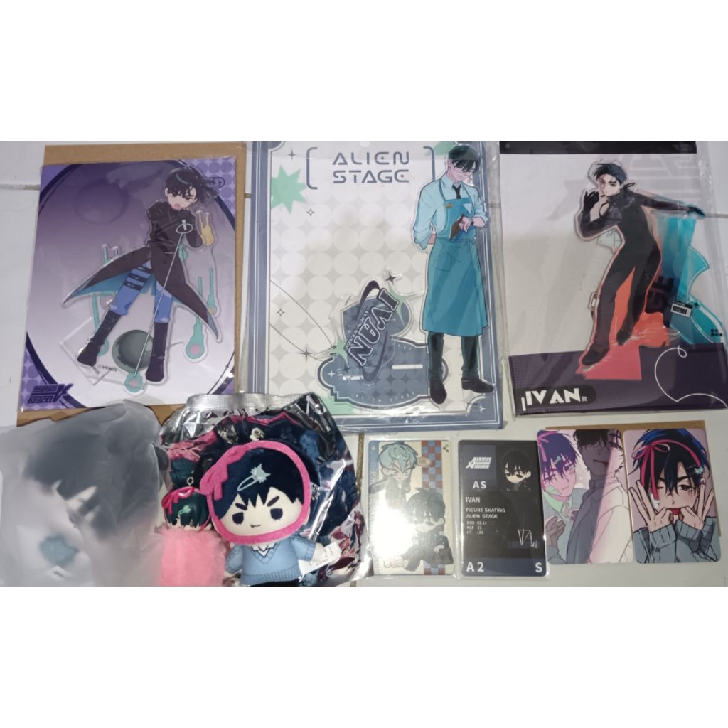 Various Merch Ivan Alien Stage