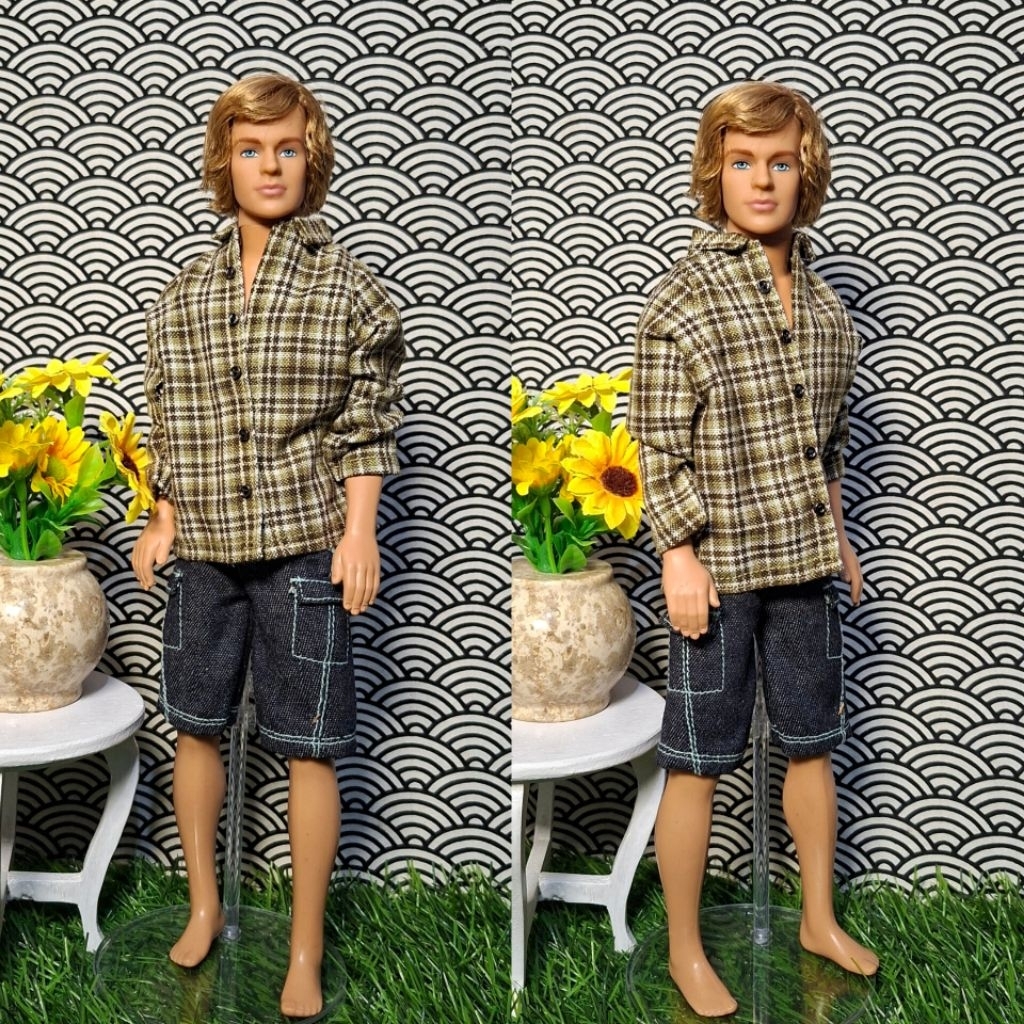 Standing Barbie, Ken, Chelsea, BJD Dolls dan Nagi Figure