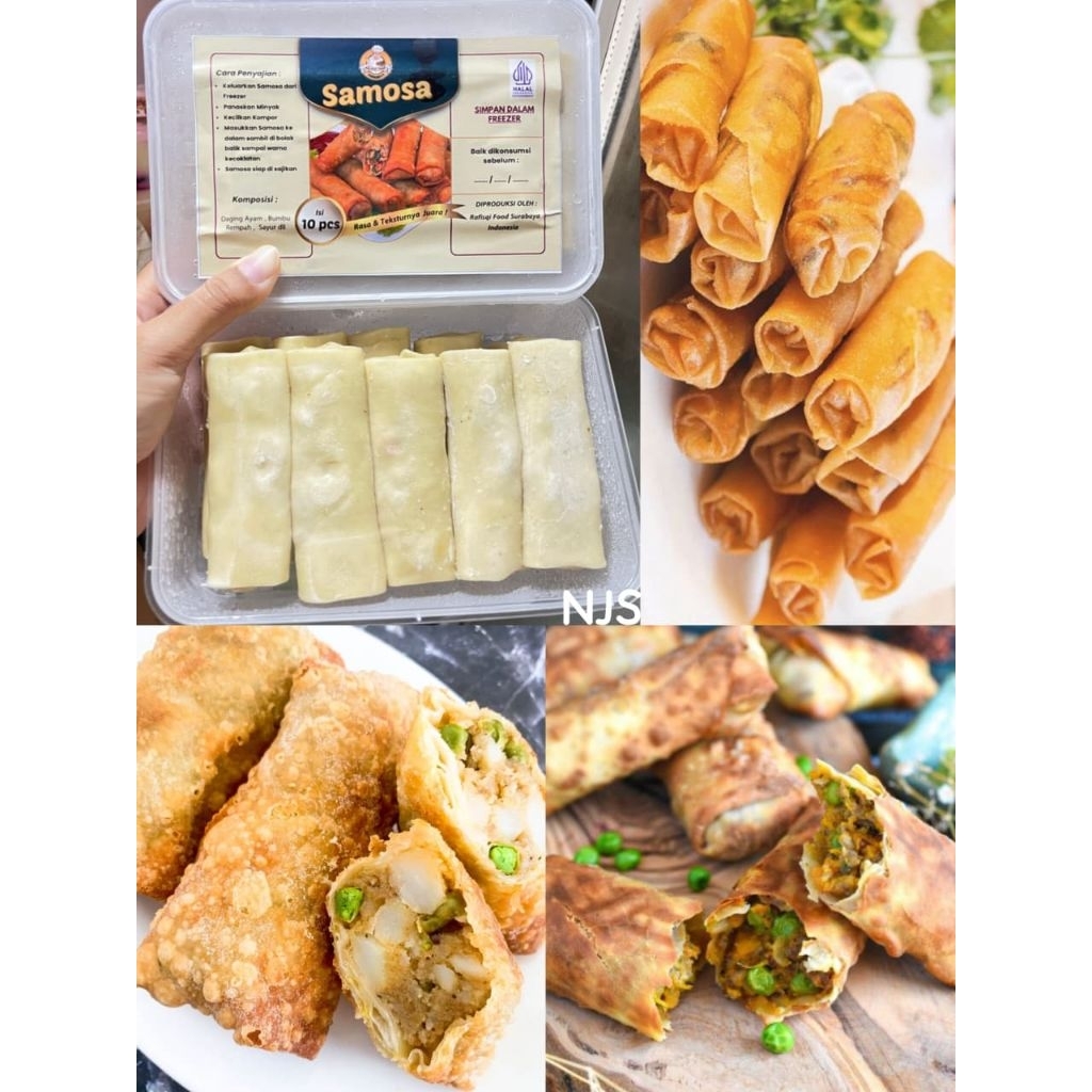 Samosa roll ayam sayur by rf isi 10bj