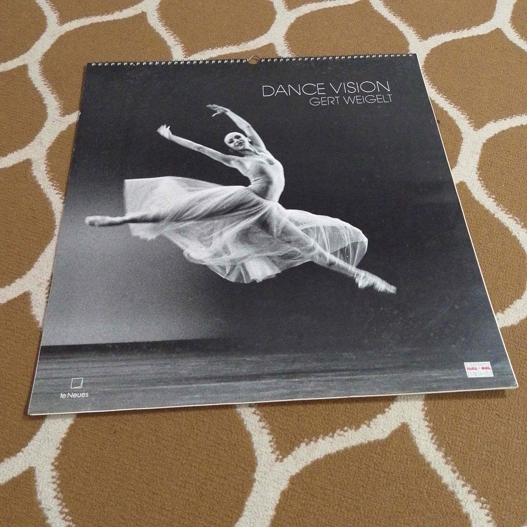 Dance Vision Gert Weight te Neues 1993 Calendar Art Import - Kalender Seni cocok untuk kenangan memo