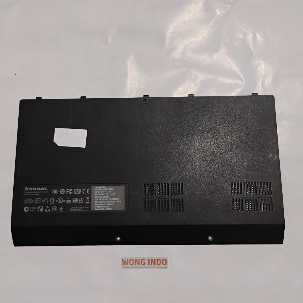 tutup casing bawah laptop Lenovo Ideapad G485