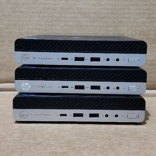 Pc Mini Hp Elitedesk 800 G3 Core i5 7500 Ram 16Gb Ssd 512Gb NVMe