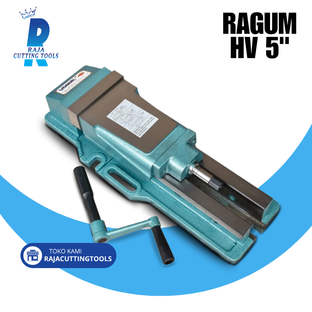 Ragum HV Hydraulic 5in Milling - Ragum Milling Tipe HV ukuran 5in - Ragum Hydraulic 150 HV Milling M