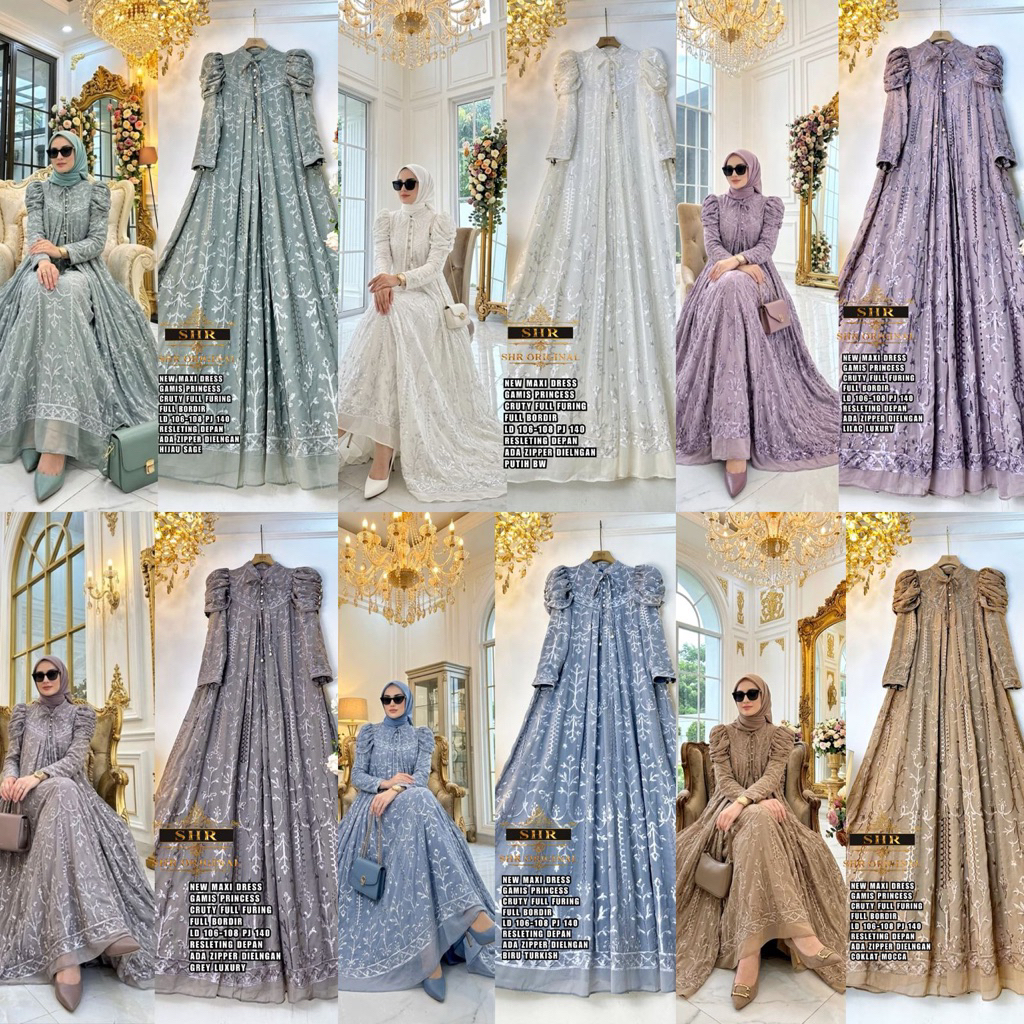 ORI SHR 100% - GAMIS PRINCES BORDIR PREMIUM