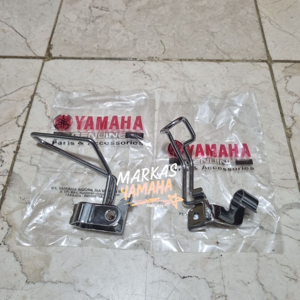Klem selang rem depan nouvo z lele original yamaha clamp selang rem kleman slang rem depan nouvo