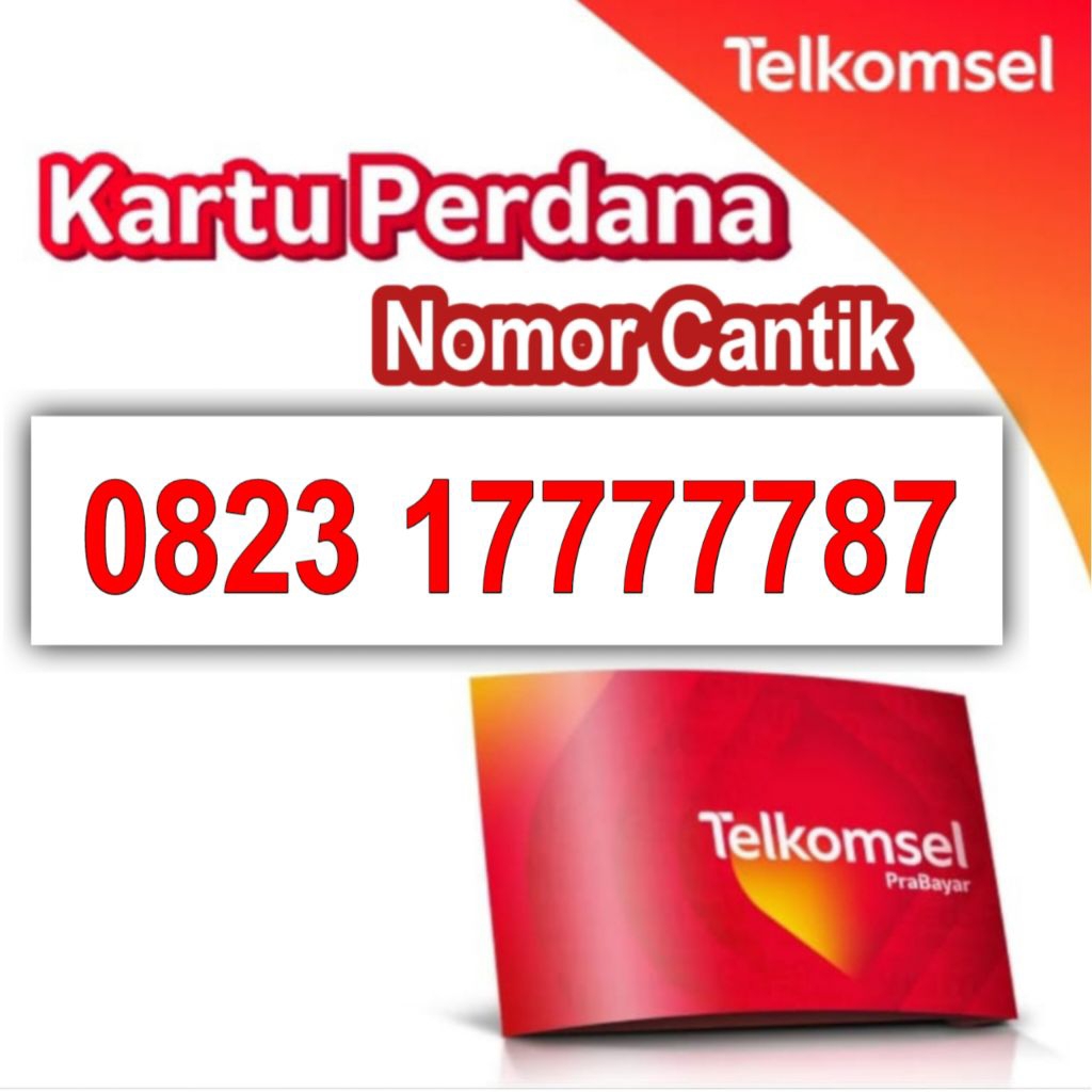 nomor Telkomsel cantik simpati 77777 panca