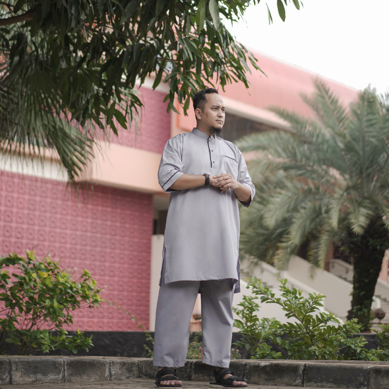 (JUMBO) SETELAN BAJU CELANA KOKO QOMISHU  PAKISTAN SETELAN GAMIS KURTA LD 100 LD 130 baju haji baju 