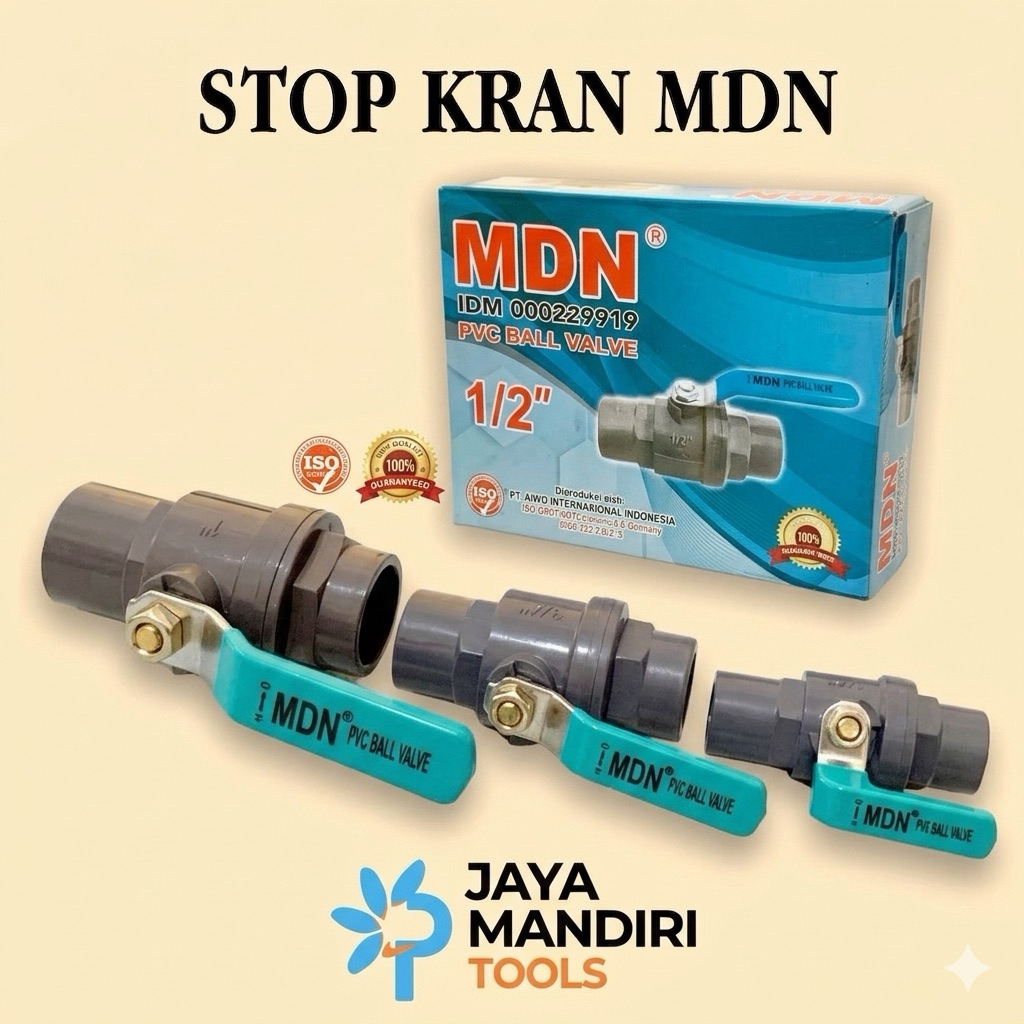 Ball Valve Gagang Besi 1/2 3/4 1 Inch / Stop Kran Gagang Besi Lapis Karet 1/2 3/4 1 Inch / StopKran 