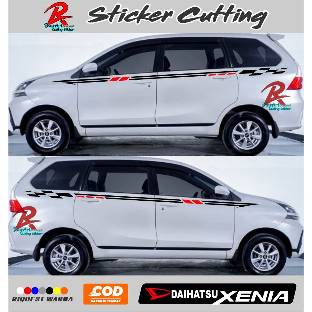 Termurah Stiker List Body Samping Mobil Daihatsu XENIA Stiker Cutting Mobil