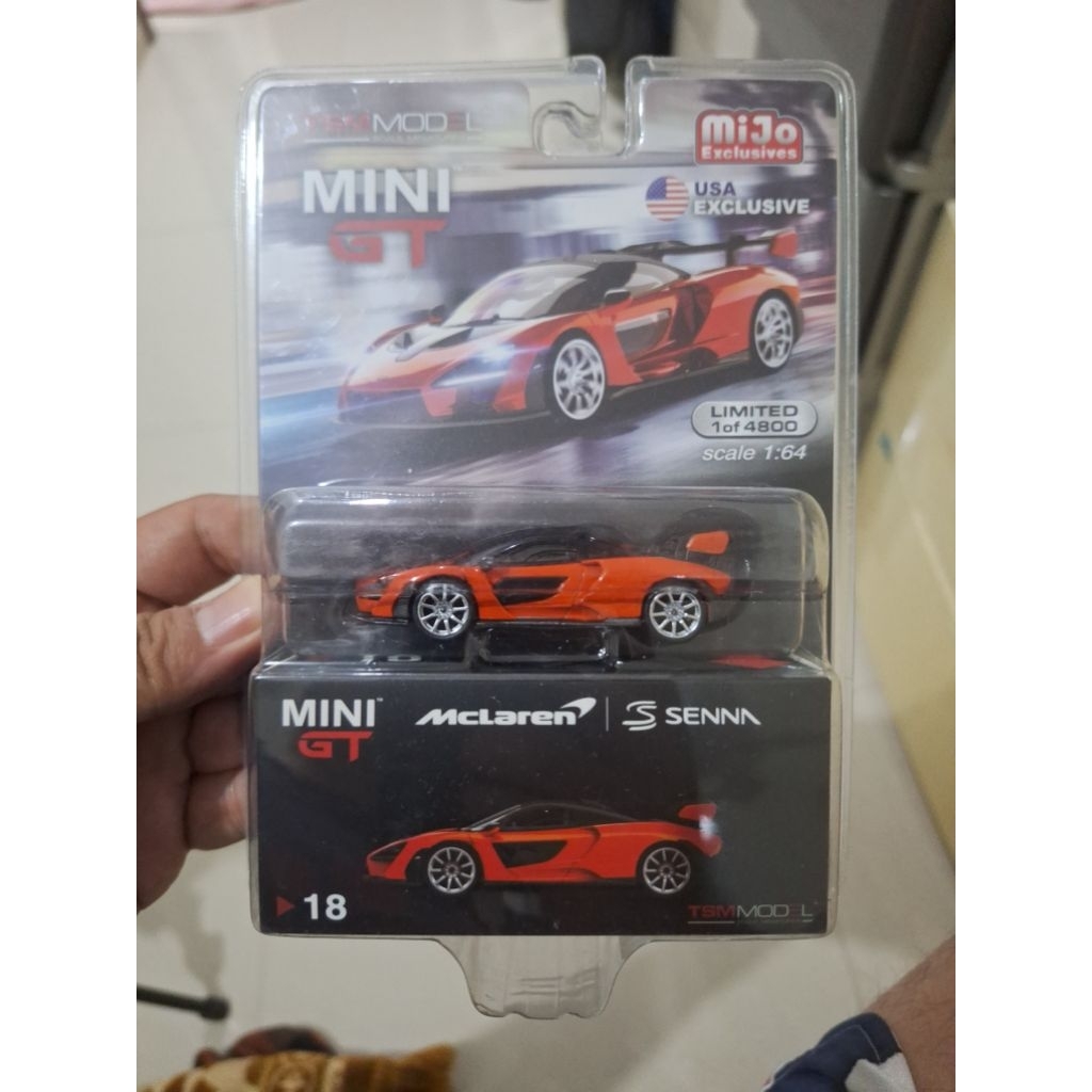 MINI GT 18 McLaren Senna Mijo Exclusive BLISTER