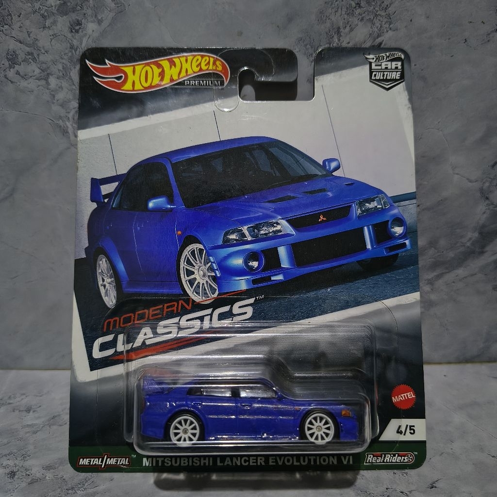 Hot Wheels Mitsubishi Lancer Evolution VI Modern Classic