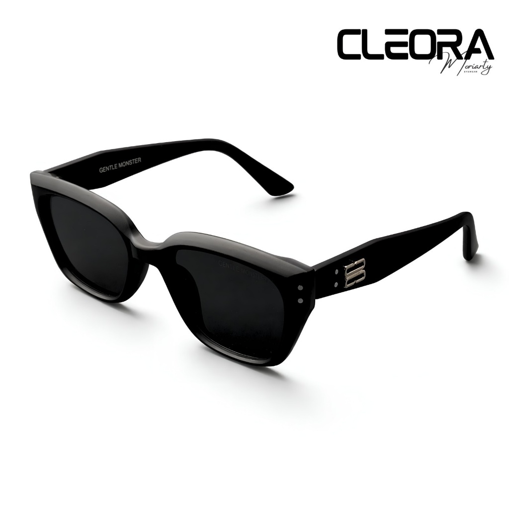 Sunglass Frame Kacamata Hitam Cat eye Kacamata Korea Asian Fit Medan MORIARTY - CLEORA