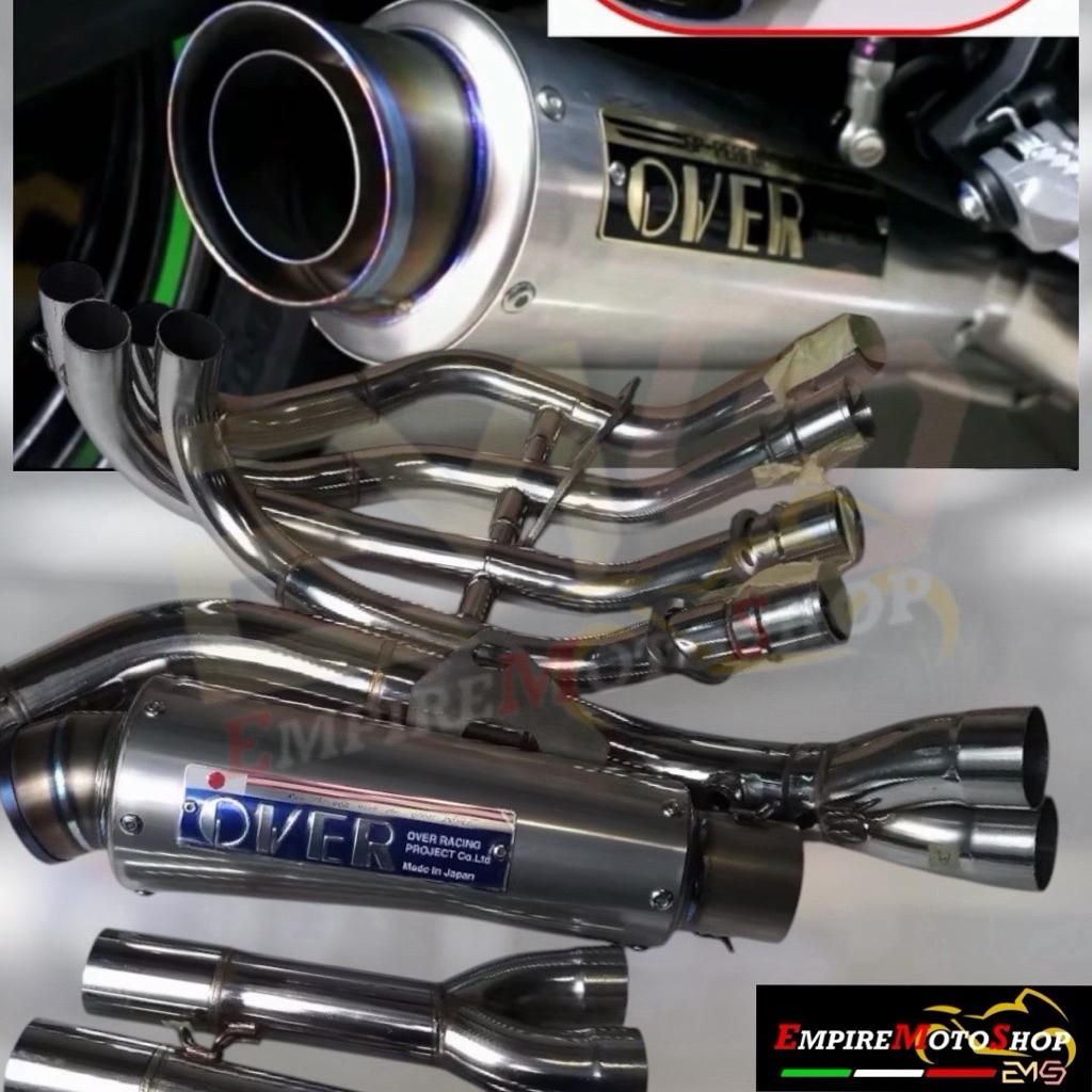 Knalpot Over Racing ZX25 R Full System ZX25 R ZX 25 R ZX4 Underbelly