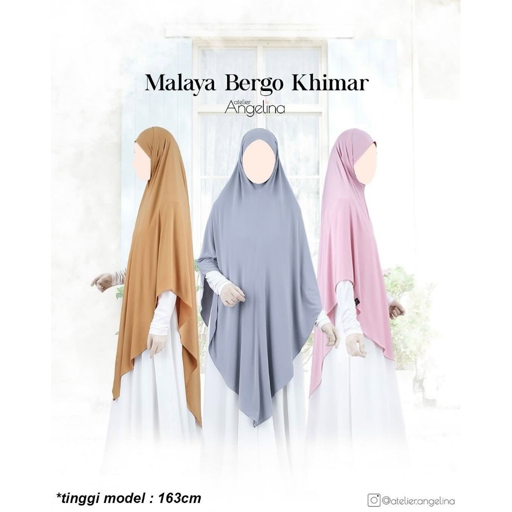 Malaya bergo Angelina atelier