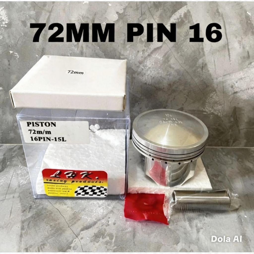 Piston LHK 72 72mm pen 16 set ring piston seher LHK Thailand