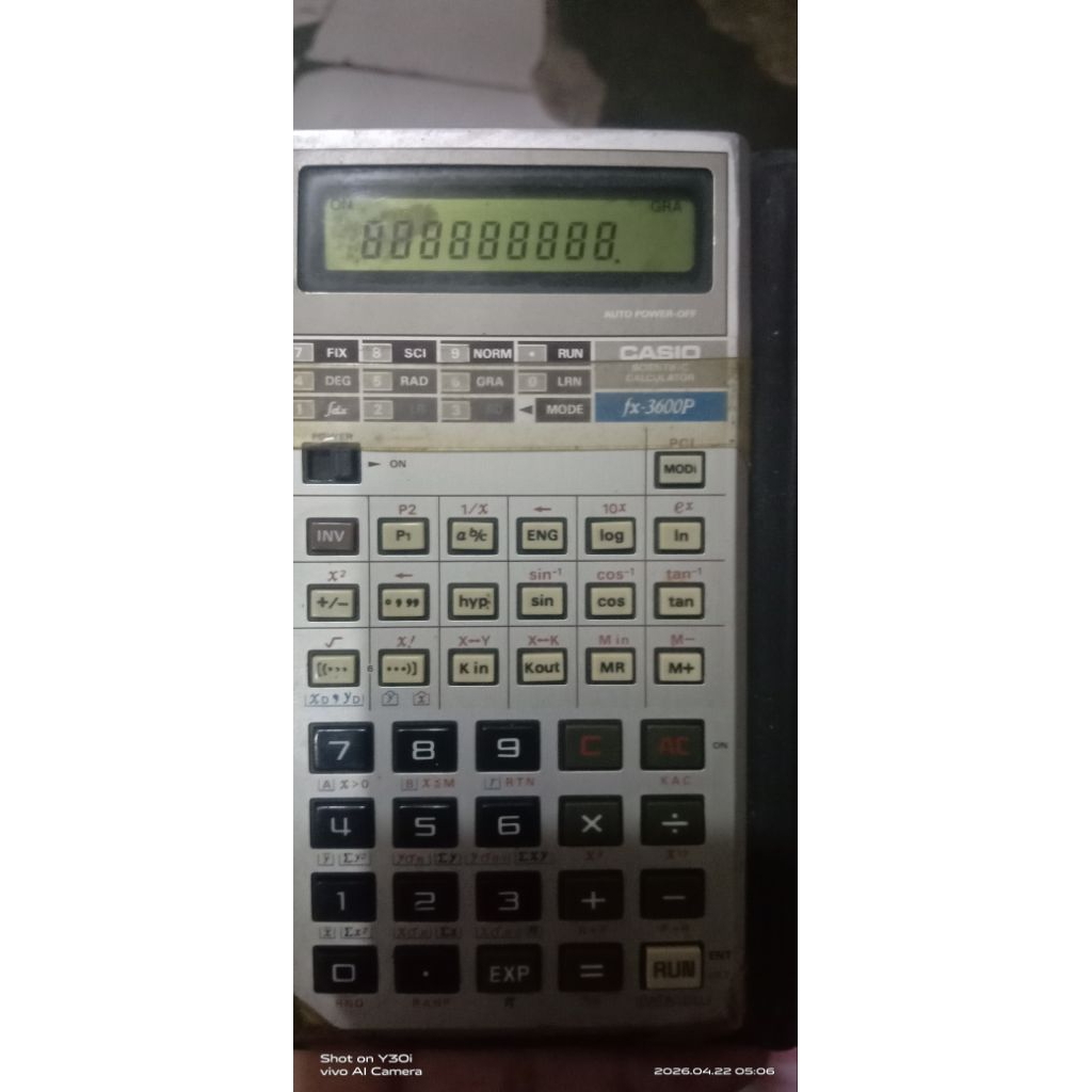 kalkulator casio seru fx 3600p