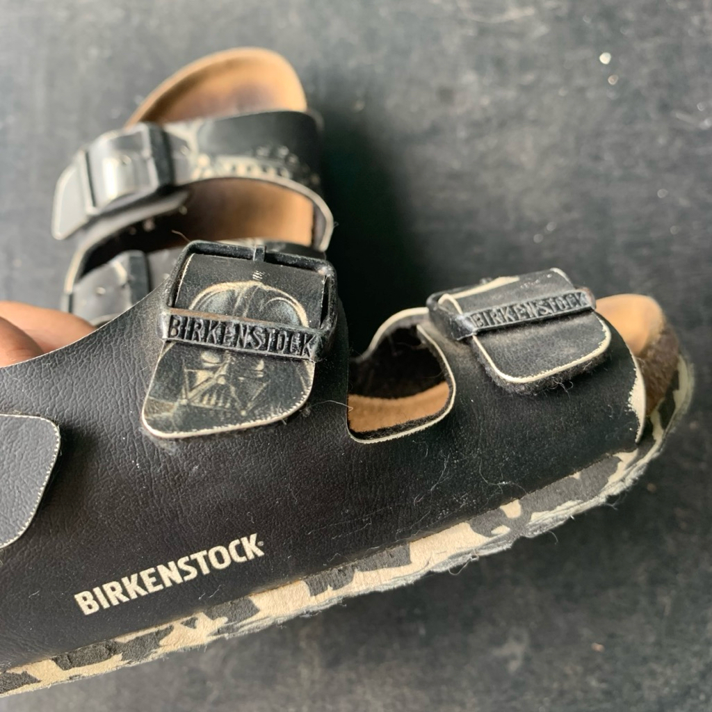 FOR SALE Birkenstock Kids x Star Wars Edition Original Preloved (Second) ; Sandal Anak Good Conditio