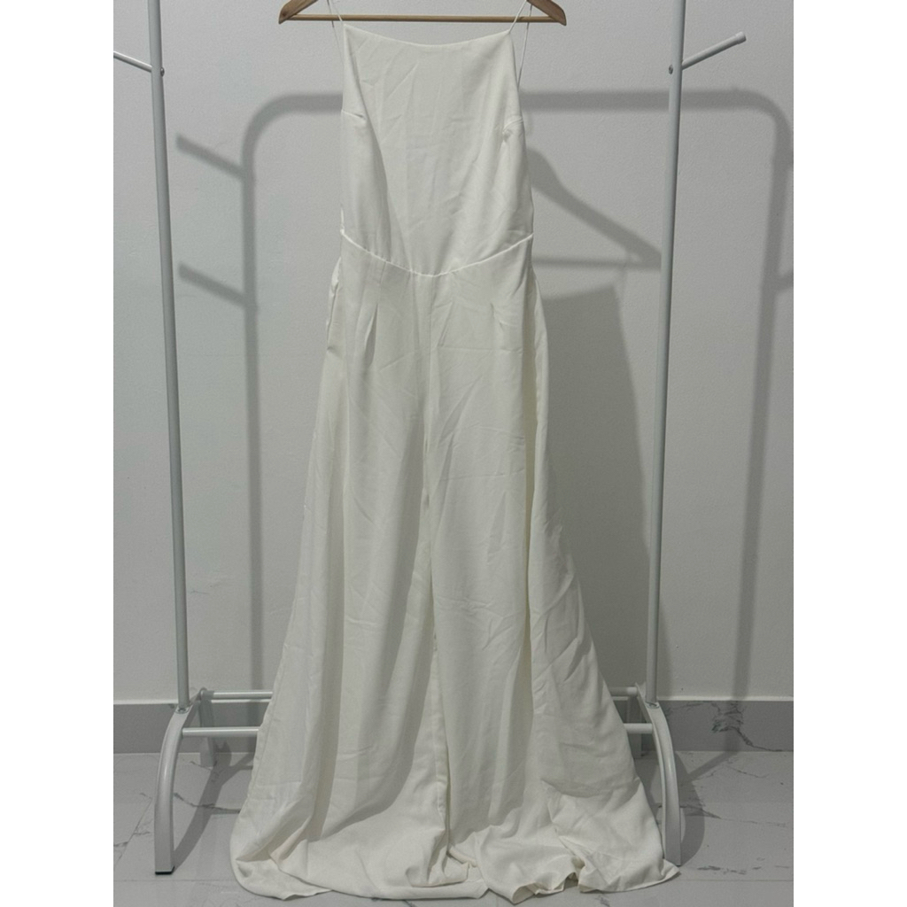 675 - Saya Tales Overall in White