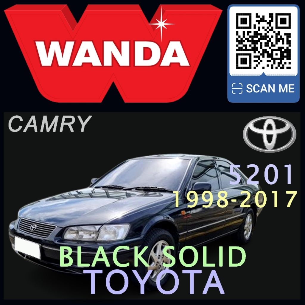 Cat Wanda Toyota Black Solid 201