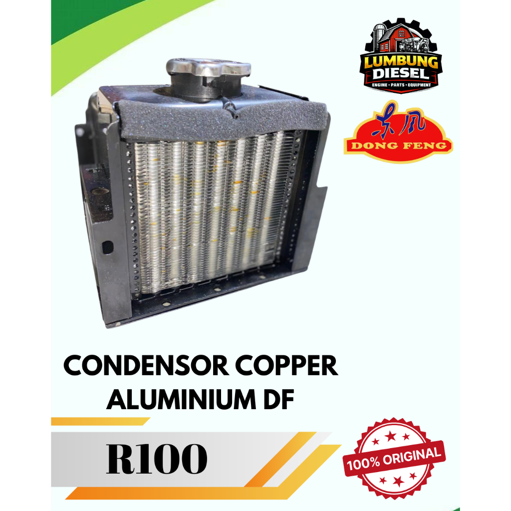 Condensor Radiator Diesel Dong Feng R100 Material Aluminium / Radiator Dongfeng R100 Aluminium / Kon