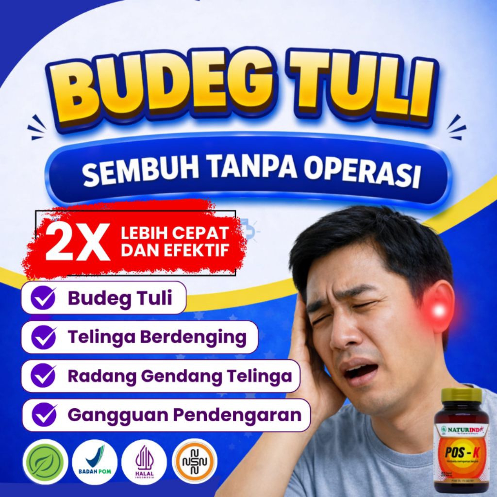 Obat Gangguan Pendengaran Tuli Telinga Bernanah Congek Curek Telinga Berair Infeksi Telinga