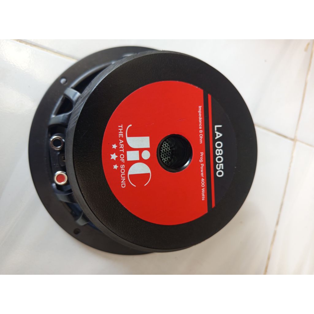 Speaker JIC LA 08050 kondisi second/bekas normal