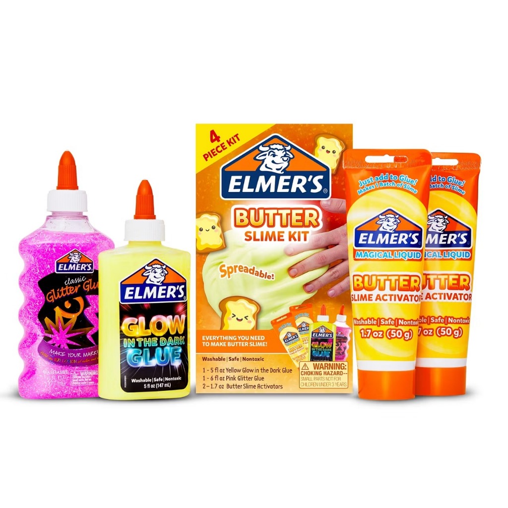 ELMERS BUTTER SLIME KIT 4CT