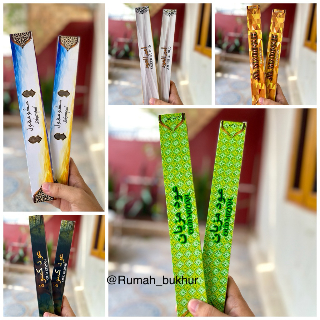 Dupa Lidi Aroma Arabic Stik isi 25pcs Bukhur Arab Aromatherapi Dupa Gaharu