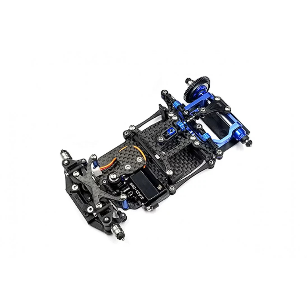 GLR-001-NES GLR 1/27 RWD Chassis - (W/O RX,ESC)