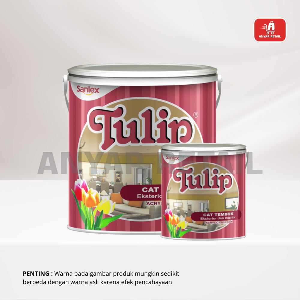 Sanlex Tulip 1110 White 5 Kg Cat Tembok Interior