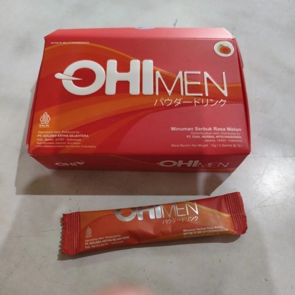 Ohimen Minuman Serbuk Box 2 Sachet