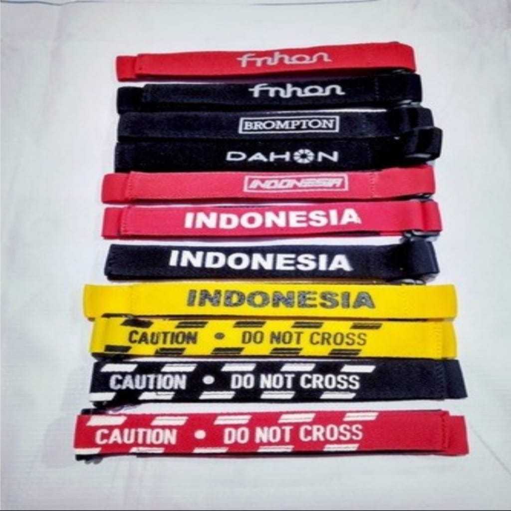 VELCRO Tali Strap Pengikat Velg Frame Sepeda Lipat STRAPER Seli FNHON DAHON Three 3 Sixty Trifold NO